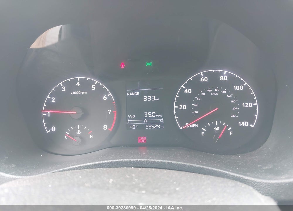 2019 HYUNDAI ACCENT SE VIN: 3KPC24A36KE040732