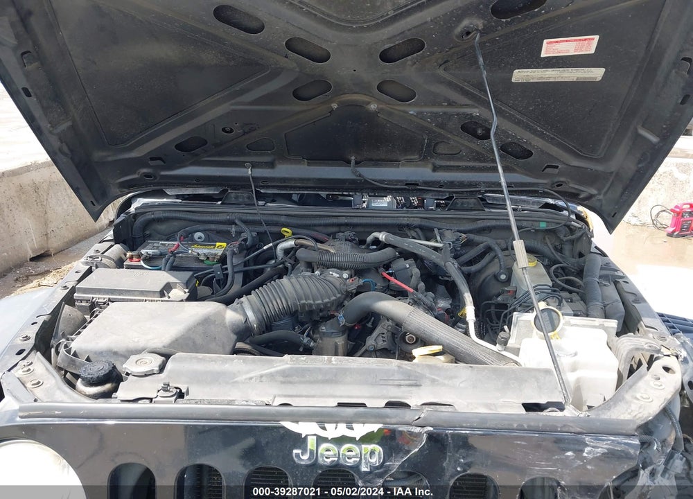 2011 JEEP WRANGLER SPORT VIN: 1J4GA2D10BL551549