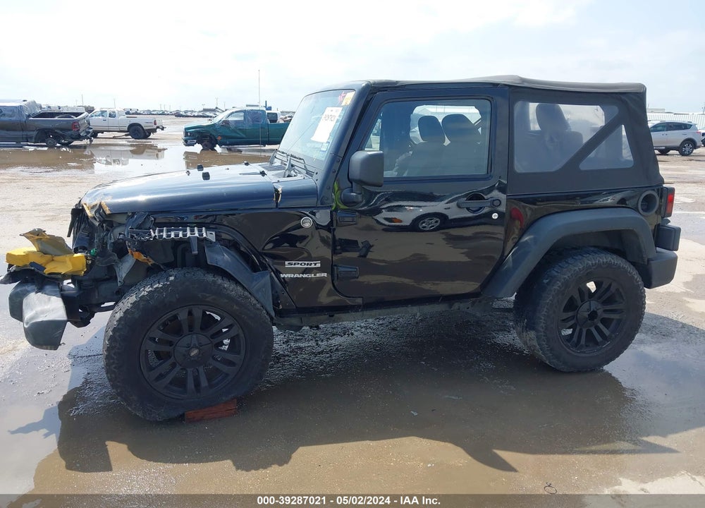 2011 JEEP WRANGLER SPORT VIN: 1J4GA2D10BL551549