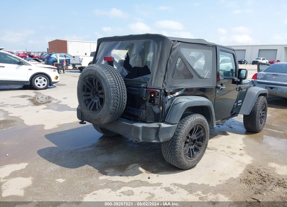 2011 JEEP WRANGLER SPORT VIN: 1J4GA2D10BL551549