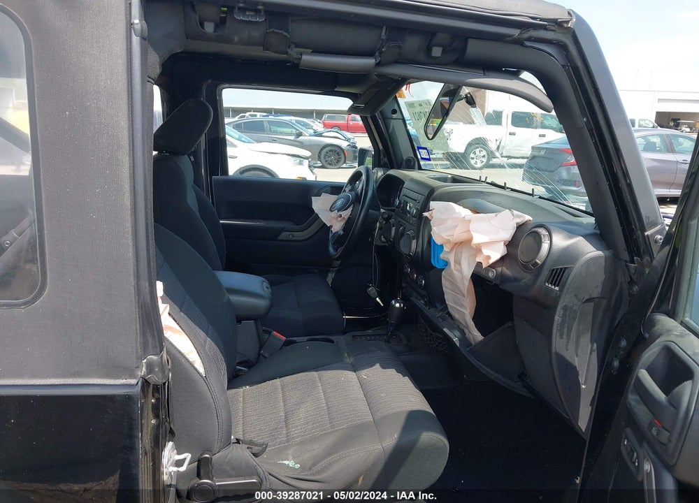 2011 JEEP WRANGLER SPORT VIN: 1J4GA2D10BL551549