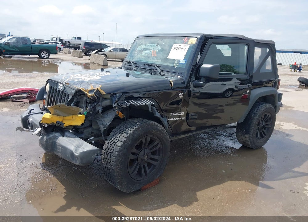 2011 JEEP WRANGLER SPORT VIN: 1J4GA2D10BL551549