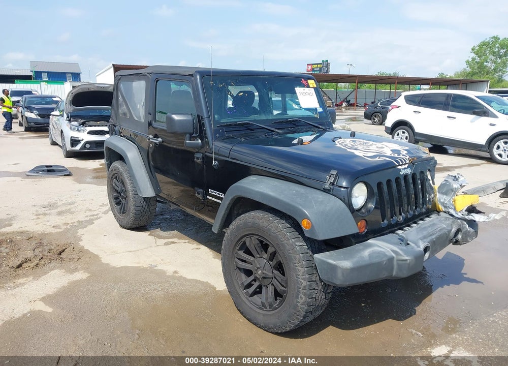 2011 JEEP WRANGLER SPORT VIN: 1J4GA2D10BL551549