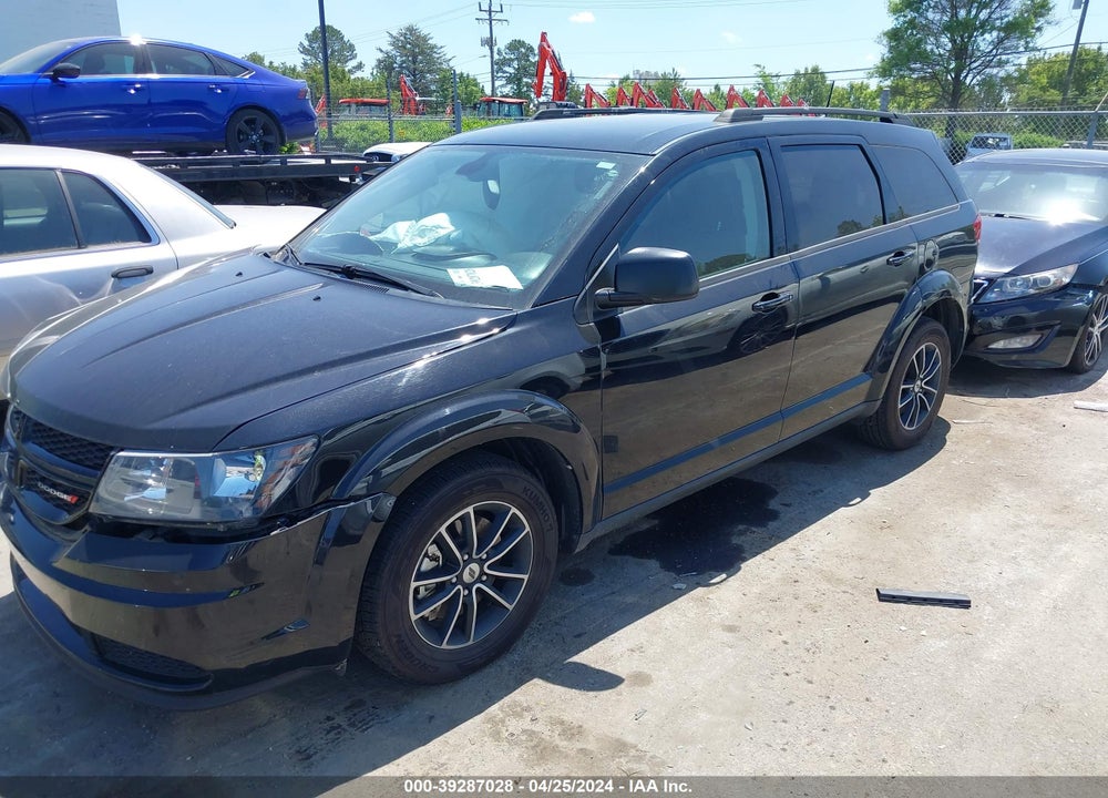 2018 DODGE JOURNEY SE VIN: 3C4PDCAB9JT514082