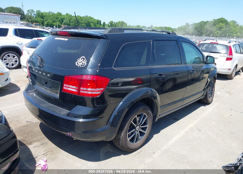 2018 DODGE JOURNEY SE VIN: 3C4PDCAB9JT514082