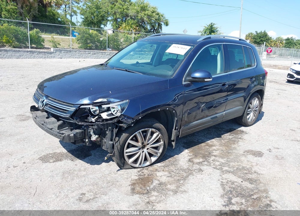 2013 VOLKSWAGEN TIGUAN SE VIN: WVGBV7AX1DW541958