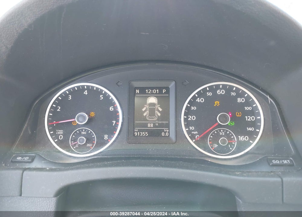 2013 VOLKSWAGEN TIGUAN SE VIN: WVGBV7AX1DW541958