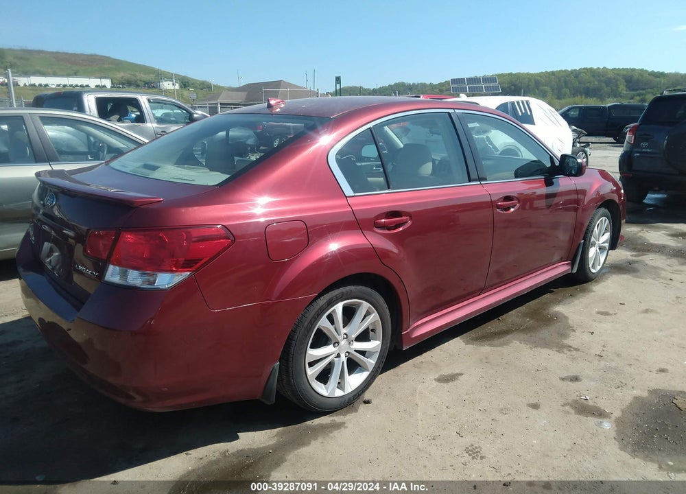2013 SUBARU LEGACY 2.5I LIMITED VIN: 4S3BMBJ6XD3016139