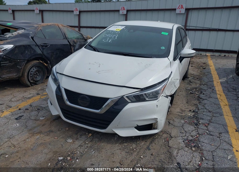 2021 NISSAN VERSA SV XTRONIC CVT VIN: 3N1CN8EV6ML920549