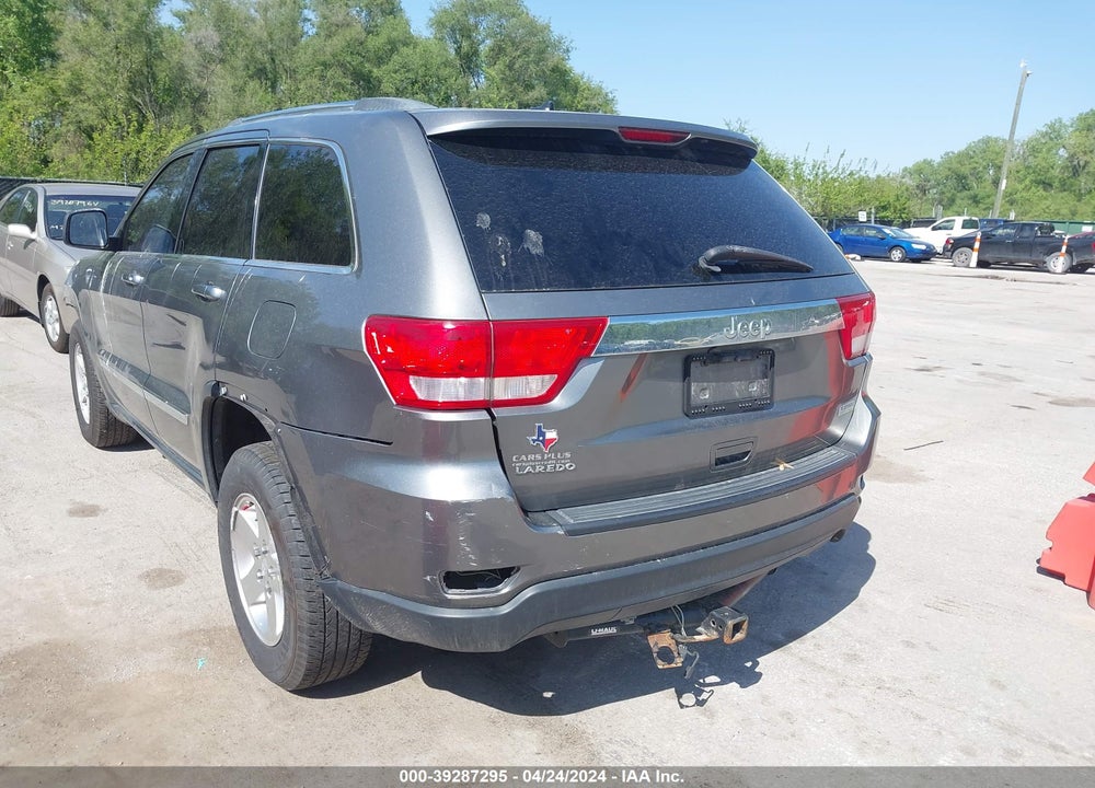 2012 JEEP GRAND CHEROKEE LAREDO VIN: 1C4RJEAG1CC276249