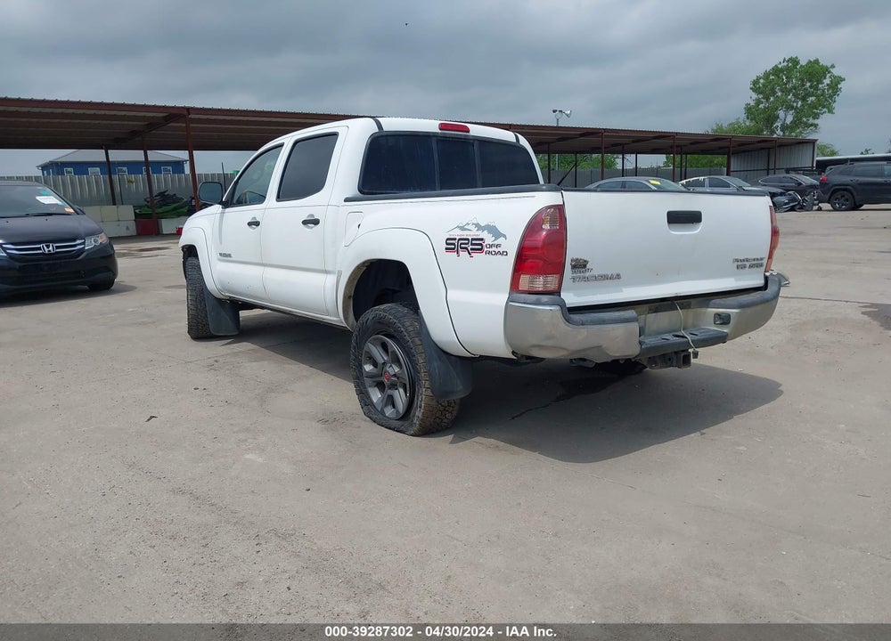 2007 TOYOTA TACOMA PRERUNNER V6 VIN: 3TMJU62N47M040528
