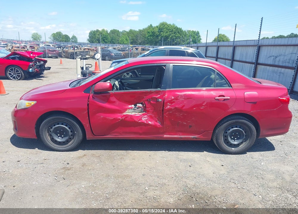 2012 TOYOTA COROLLA LE VIN: 5YFBU4EEXCP051279