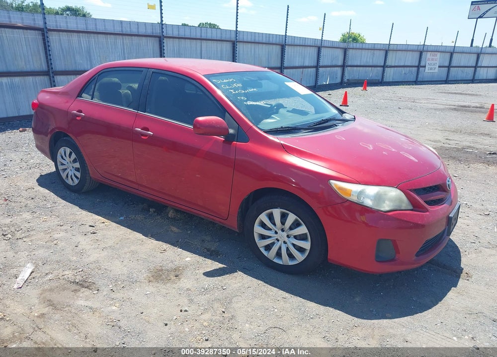 2012 TOYOTA COROLLA LE VIN: 5YFBU4EEXCP051279