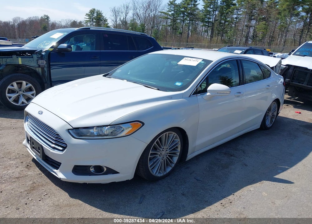 2016 FORD FUSION SE VIN: 3FA6P0H95GR198230