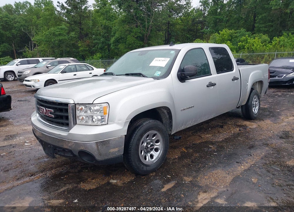 2010 GMC SIERRA 1500 SL VIN: 3GTRCUEA7AG205299