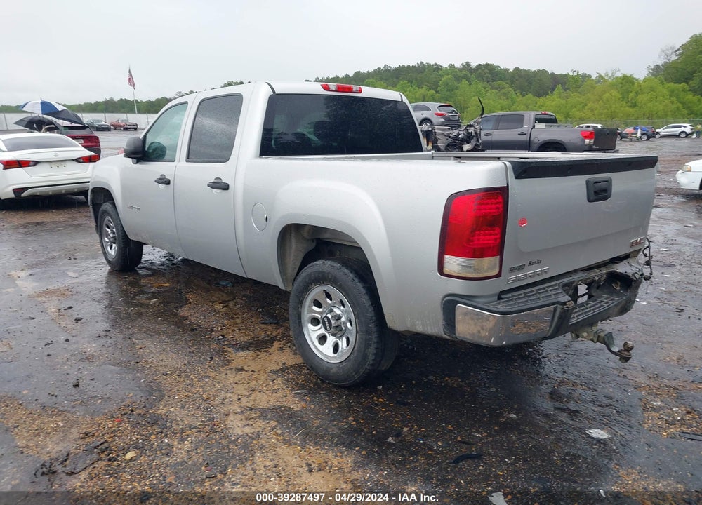 2010 GMC SIERRA 1500 SL VIN: 3GTRCUEA7AG205299