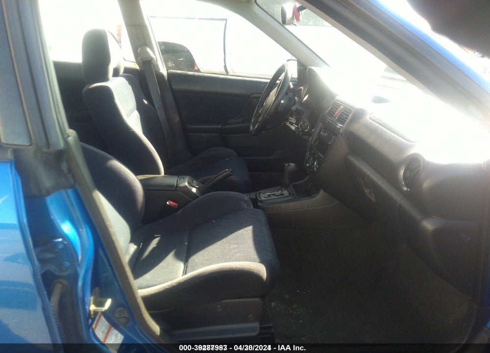 2002 SUBARU IMPREZA WRX SPORT VIN: JF1GG29692H836560