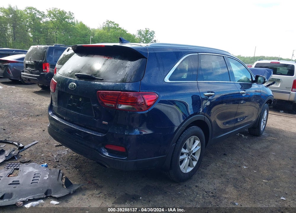 2019 KIA SORENTO 2.4L LX VIN: 5XYPGDA3XKG523159