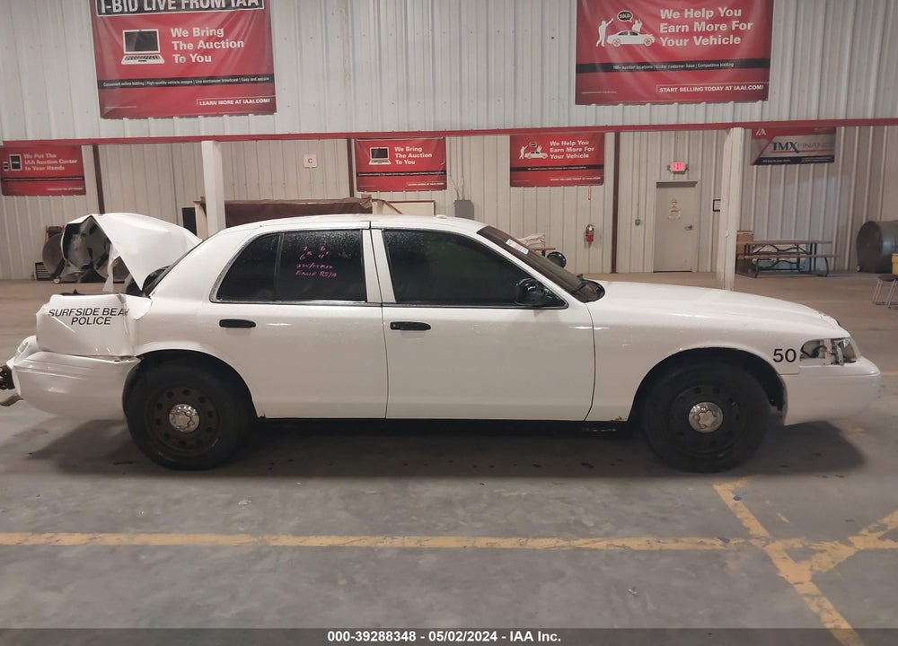 2008 FORD CROWN VICTORIA POLICE/POLICE INTERCEPTOR VIN: 2FAFP71V78X146486