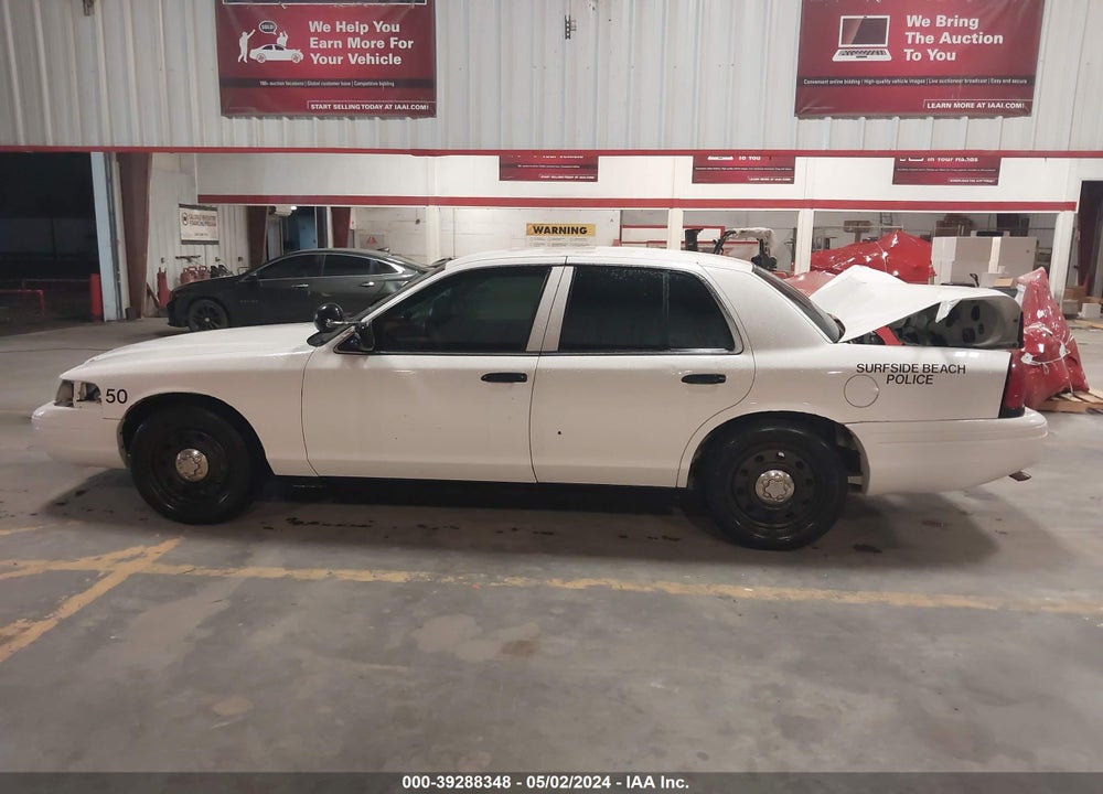 2008 FORD CROWN VICTORIA POLICE/POLICE INTERCEPTOR VIN: 2FAFP71V78X146486