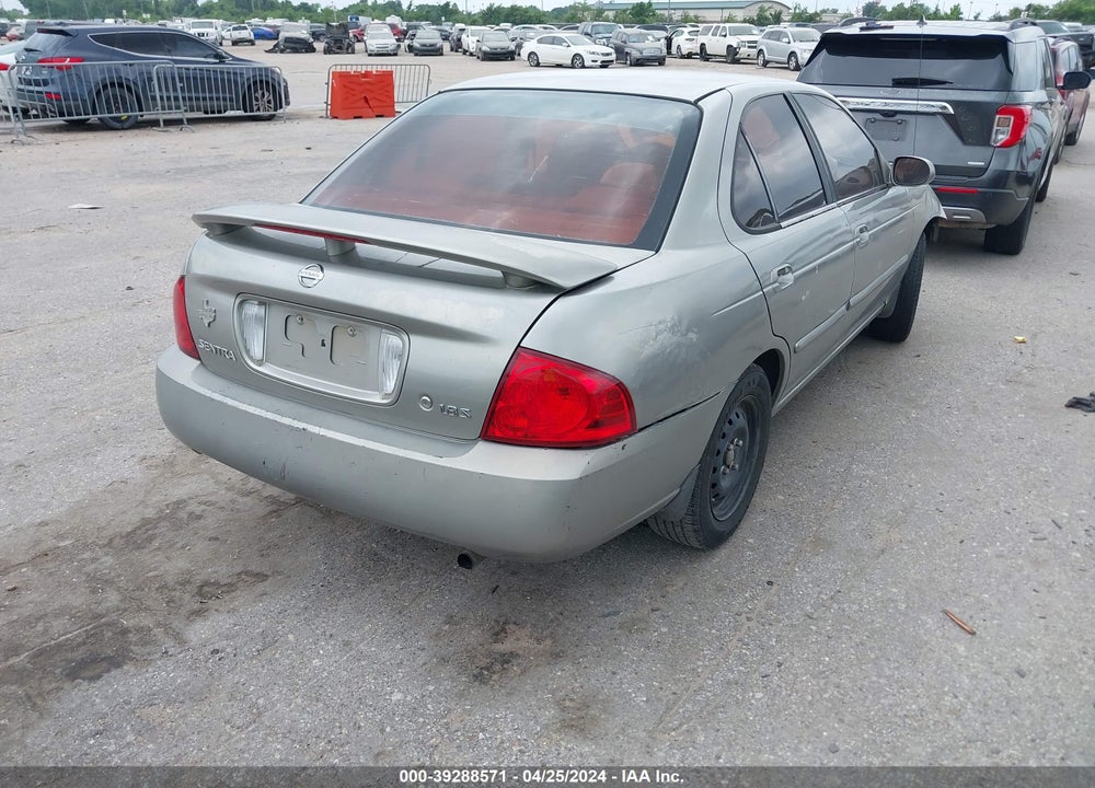2004 NISSAN SENTRA 1.8S VIN: 3N1CB51D74L902825
