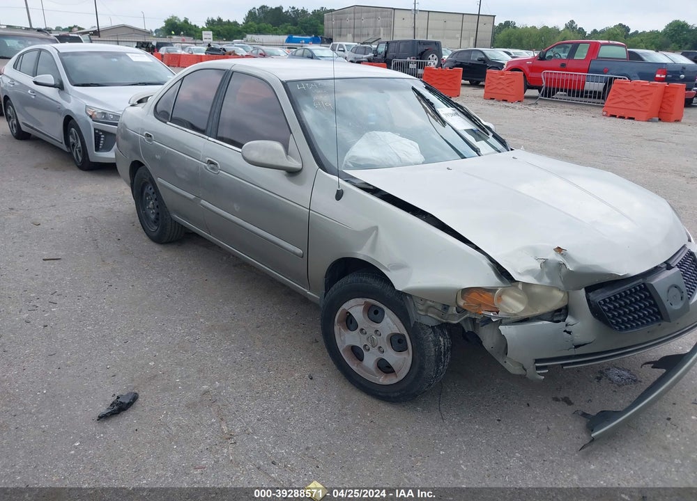 2004 NISSAN SENTRA 1.8S VIN: 3N1CB51D74L902825