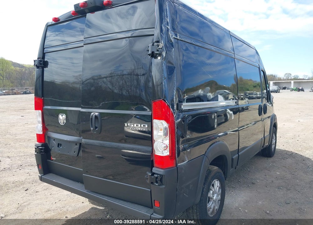 2024 RAM PROMASTER 1500 SLT HIGH ROOF 136 WB VIN: 3C6LRVBGXRE100418