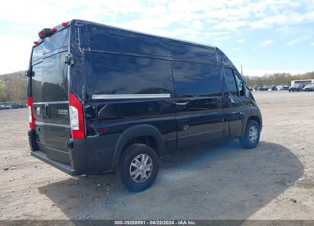 2024 RAM PROMASTER 1500 SLT HIGH ROOF 136 WB VIN: 3C6LRVBGXRE100418