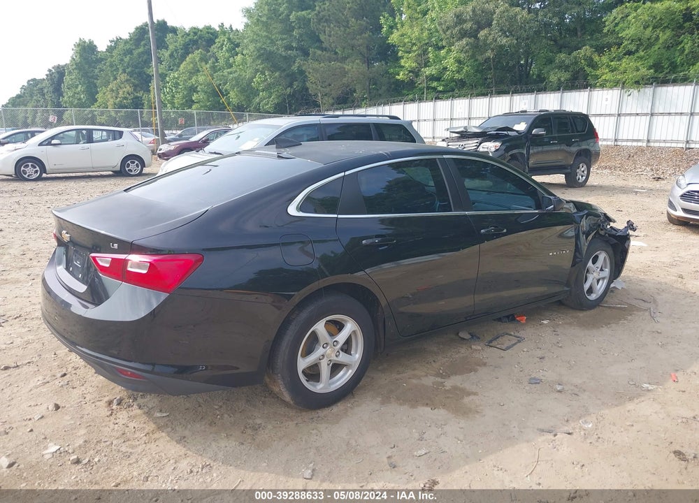 2016 CHEVROLET MALIBU LS VIN: 1G1ZB5ST3GF290854