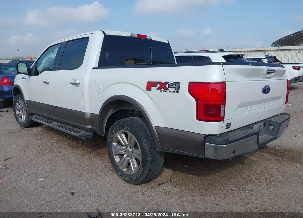 2020 FORD F-150 LARIAT VIN: 1FTEW1E54LKE04877