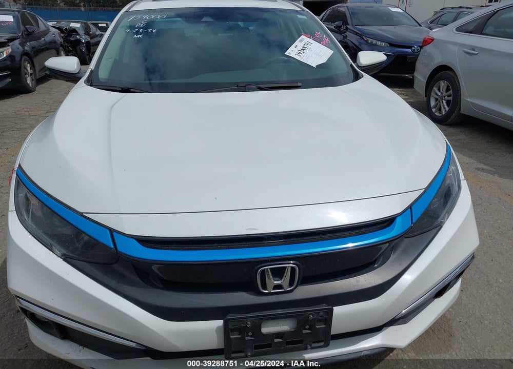 2019 HONDA CIVIC EX VIN: 19XFC1F35KE209009