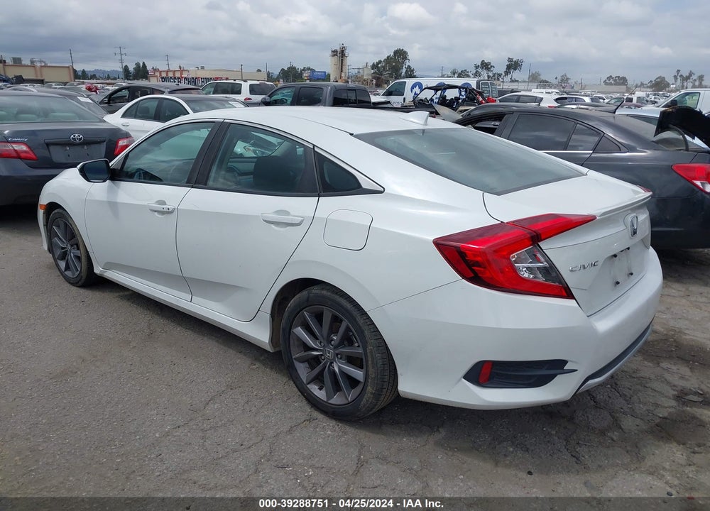 2019 HONDA CIVIC EX VIN: 19XFC1F35KE209009