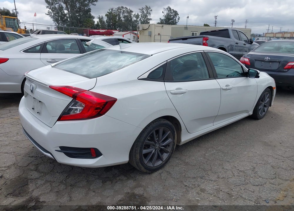 2019 HONDA CIVIC EX VIN: 19XFC1F35KE209009