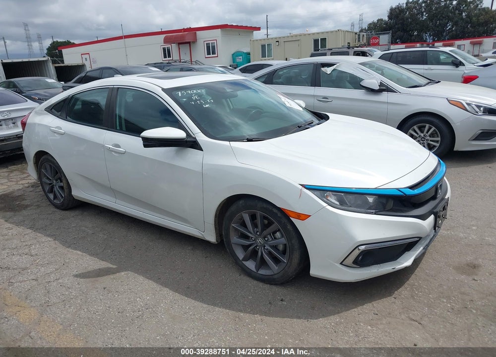 2019 HONDA CIVIC EX VIN: 19XFC1F35KE209009
