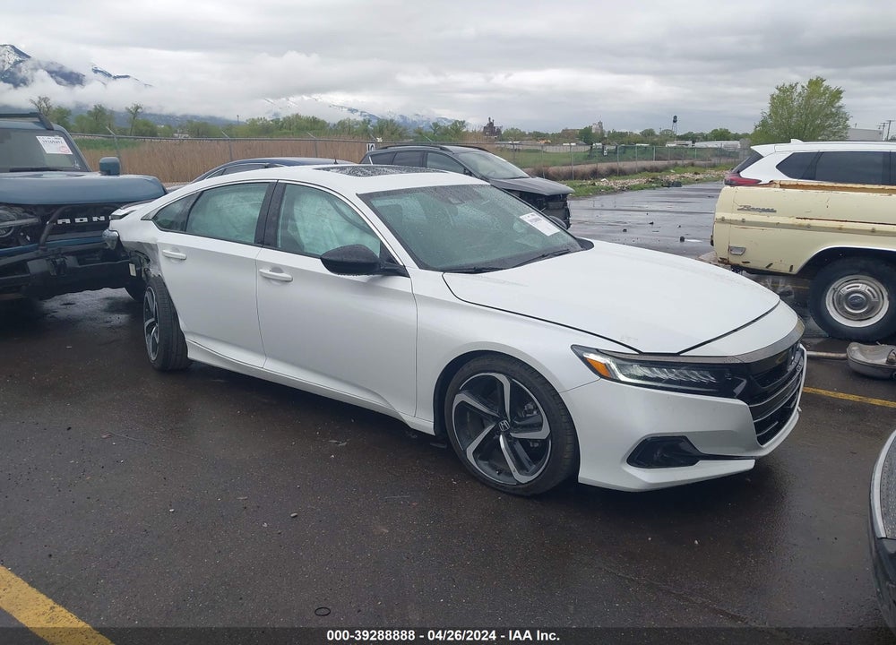 2022 HONDA ACCORD SPORT 2.0T VIN: 1HGCV2F37NA023967