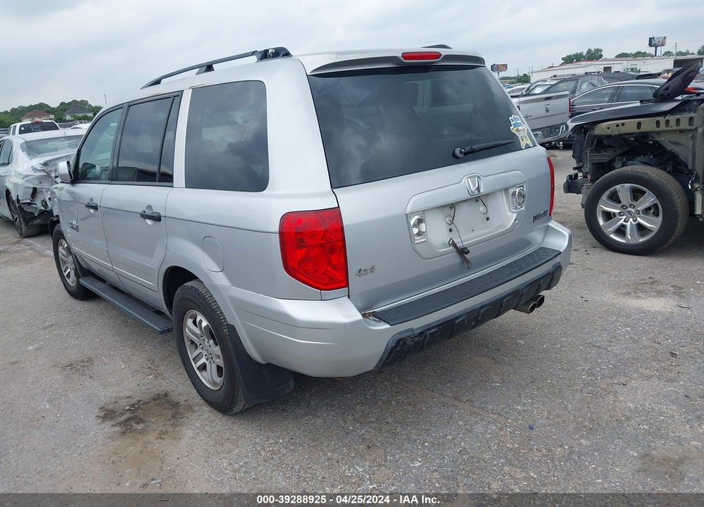 2003 HONDA PILOT EX-L VIN: 2HKYF18533H589852