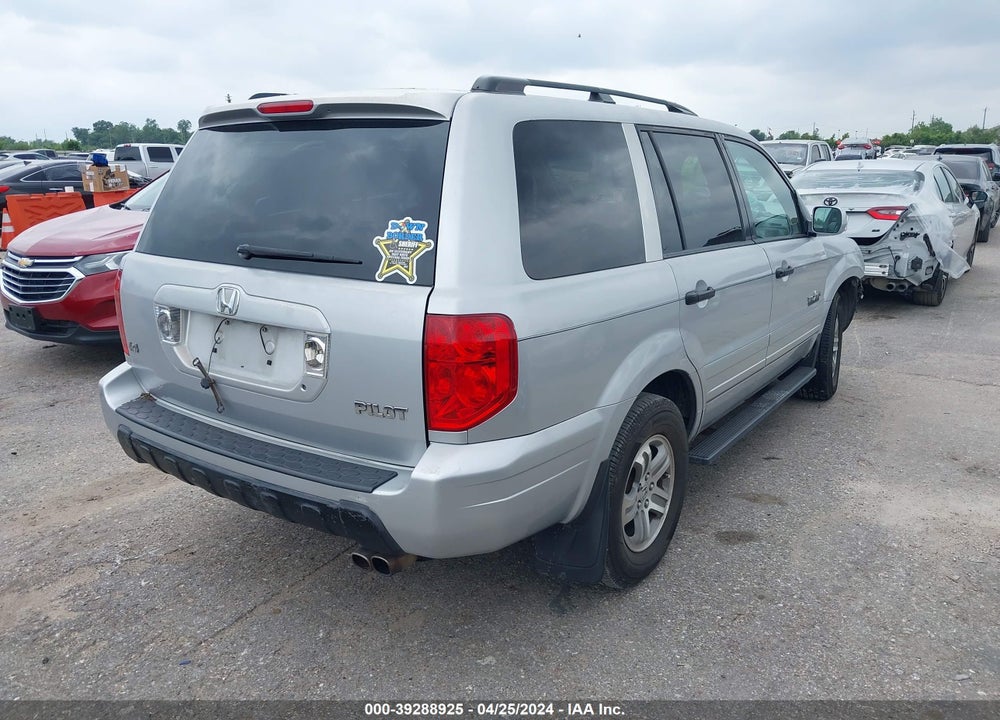 2003 HONDA PILOT EX-L VIN: 2HKYF18533H589852