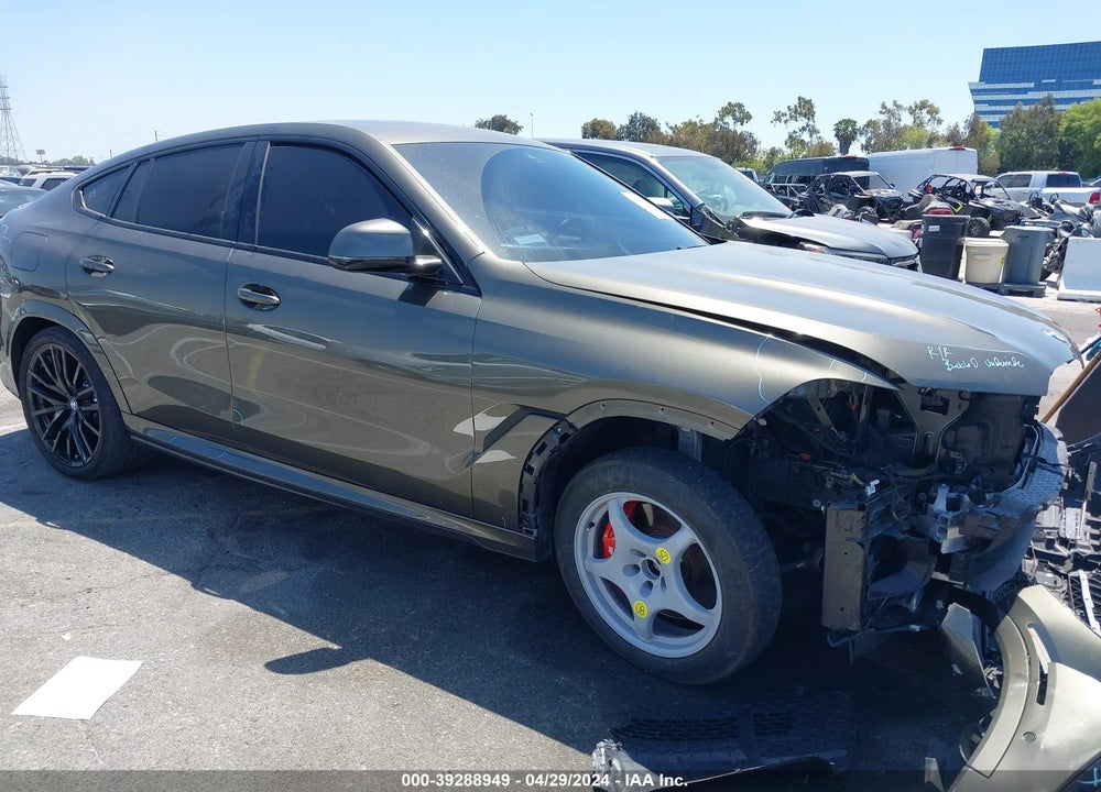 2022 BMW X6 XDRIVE40I VIN: 5UXCY6C07N9K70672