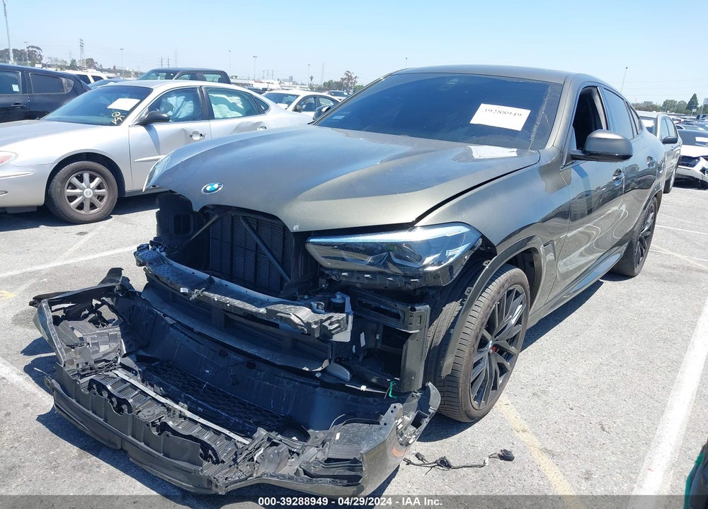 2022 BMW X6 XDRIVE40I VIN: 5UXCY6C07N9K70672