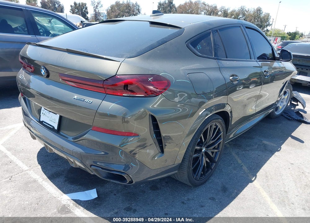 2022 BMW X6 XDRIVE40I VIN: 5UXCY6C07N9K70672