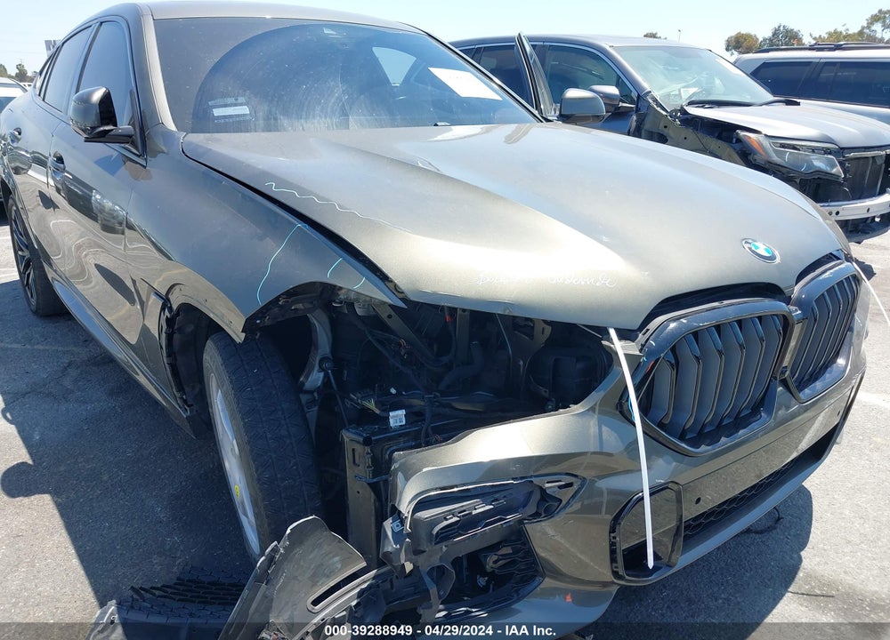 2022 BMW X6 XDRIVE40I VIN: 5UXCY6C07N9K70672