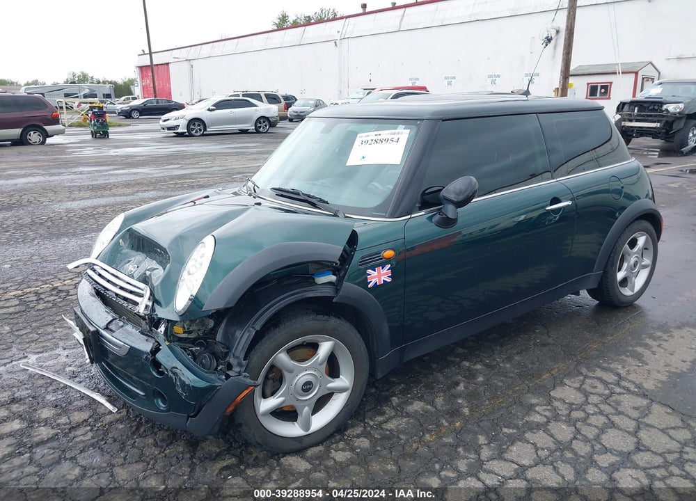 2005 MINI COOPER VIN: WMWRC33415TJ65427