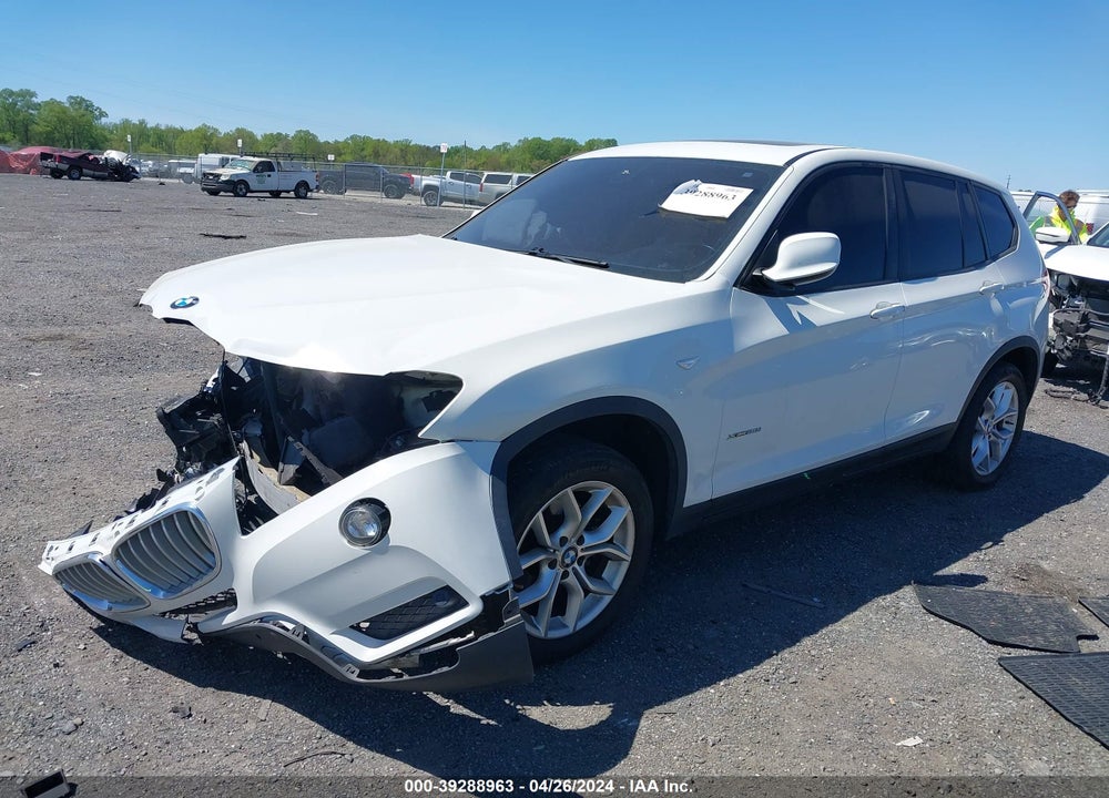 2013 BMW X3 XDRIVE28I VIN: 5UXWX9C55D0A30247