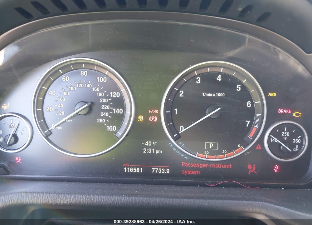 2013 BMW X3 XDRIVE28I VIN: 5UXWX9C55D0A30247