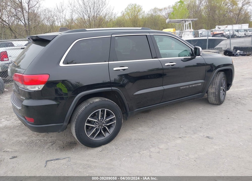 2019 JEEP GRAND CHEROKEE LIMITED 4X4 VIN: 1C4RJFBG8KC553109