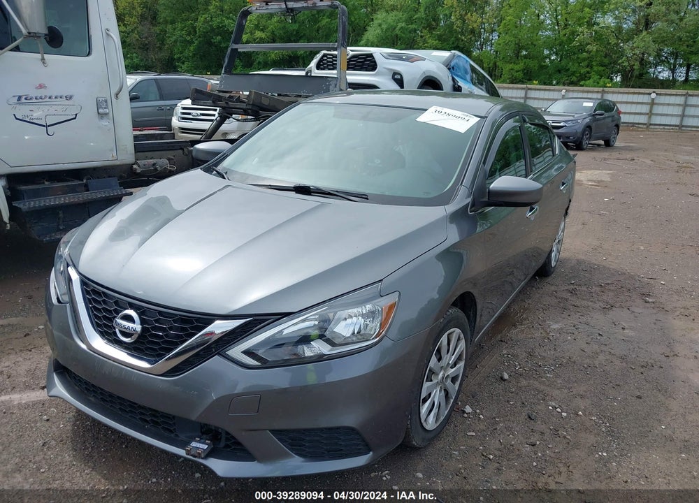 2019 NISSAN SENTRA S VIN: 3N1AB7AP1KY325125