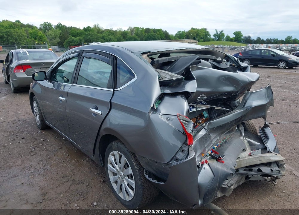 2019 NISSAN SENTRA S VIN: 3N1AB7AP1KY325125