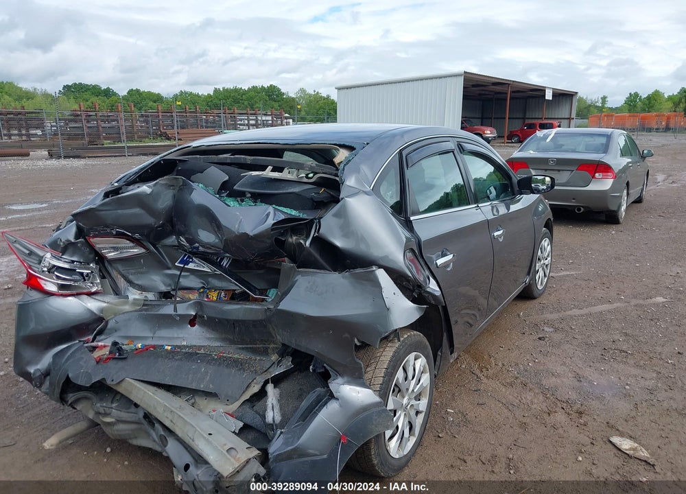 2019 NISSAN SENTRA S VIN: 3N1AB7AP1KY325125