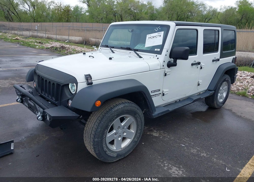 2015 JEEP WRANGLER UNLIMITED SPORT VIN: 1C4BJWDG5FL621807