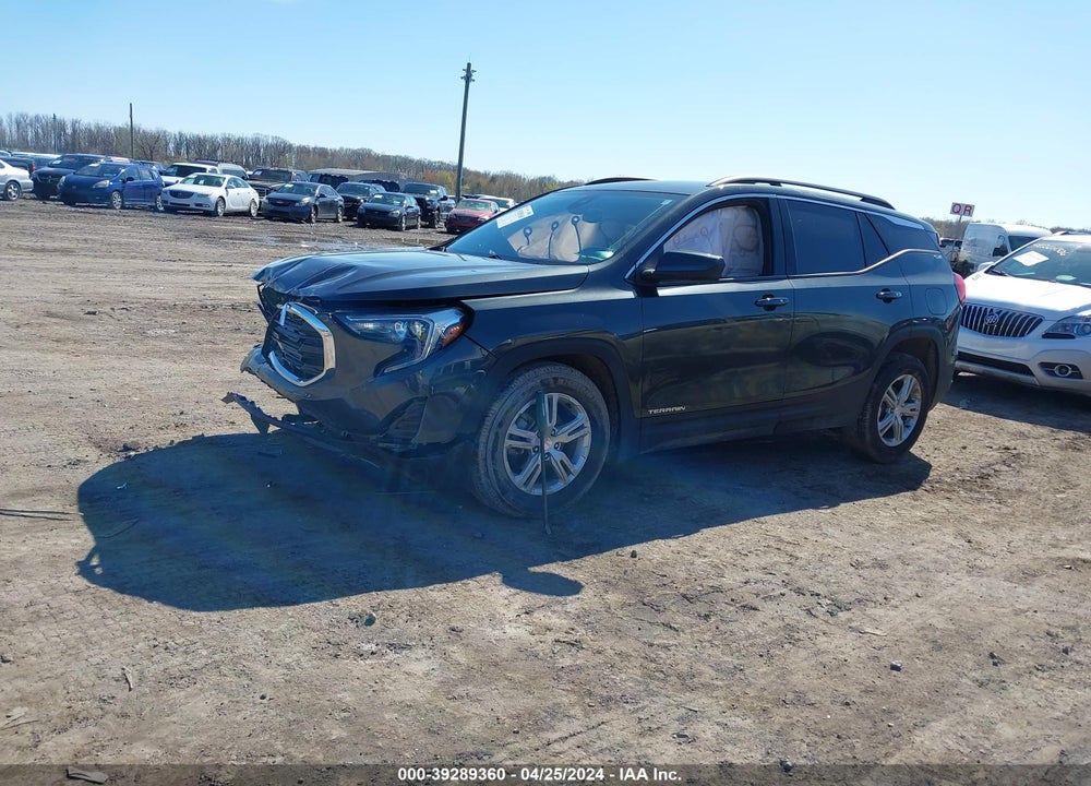 2020 GMC TERRAIN FWD SLE VIN: 3GKALMEV0LL163556